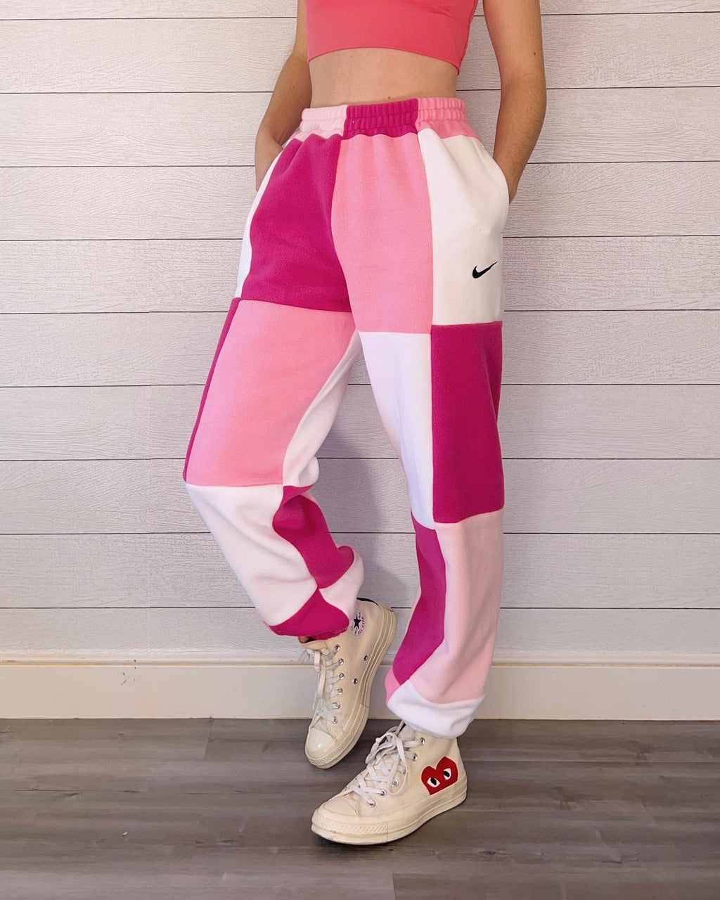 (S/M) Tulip Pink 1/1 Joggers