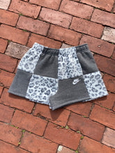 Load image into Gallery viewer, (S/M) Snow Leopard Reworked Shorts
