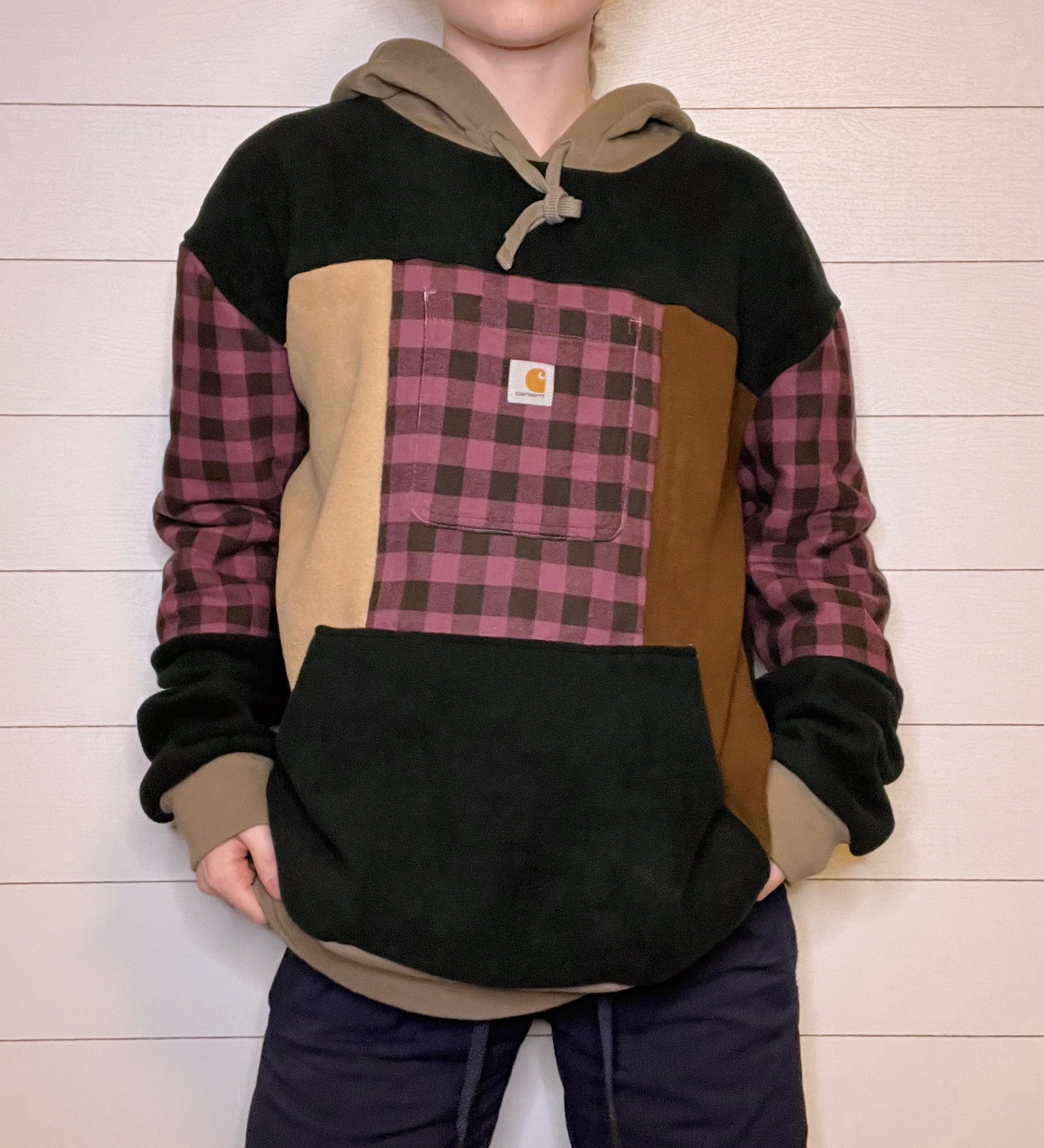 (M/L) Rustic Raspberry 1/1 Hoodie