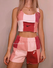 Load image into Gallery viewer, (XS-M) Tulip Pink Reworked Shorts Set
