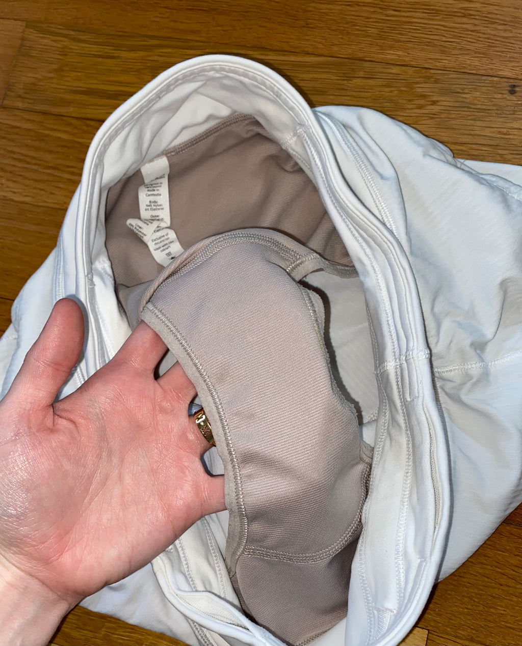 (XS-2) White Lululemon Shorts