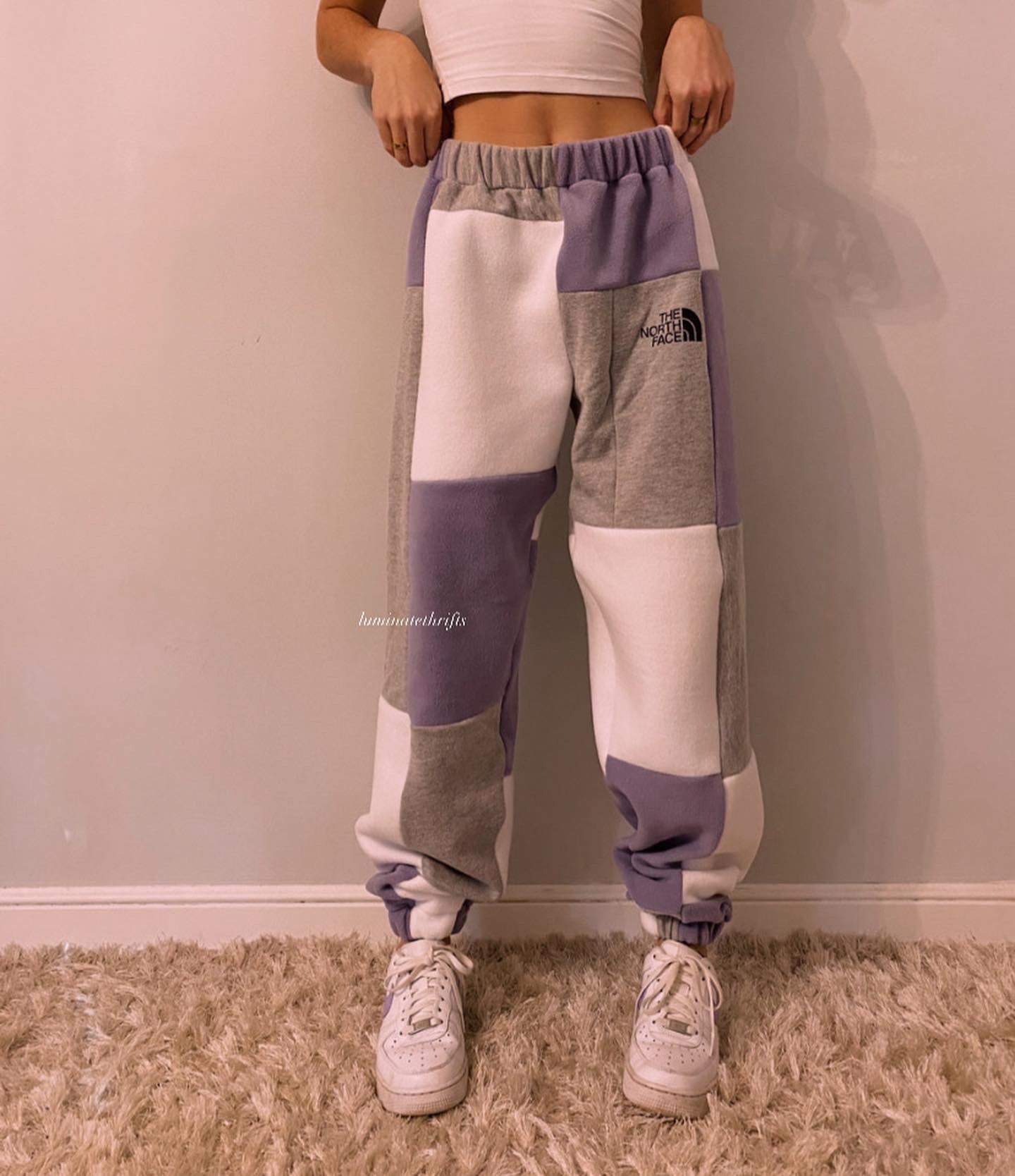 (M/L) Purple Cloud Reworked Joggers