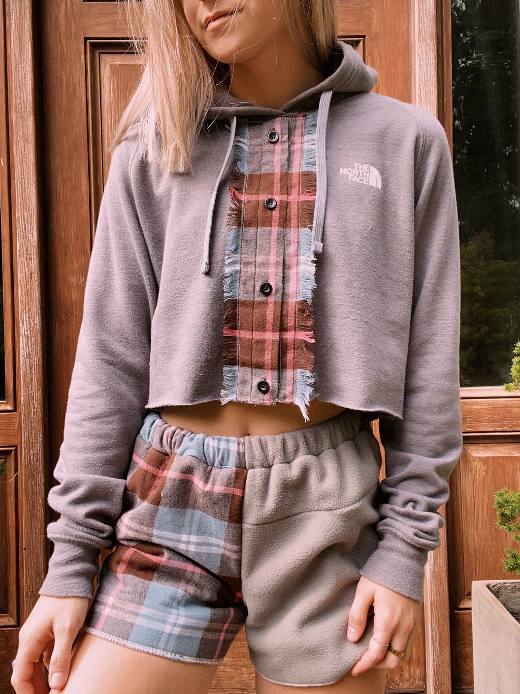 (XS-M) Matching Flannel Reworked Set