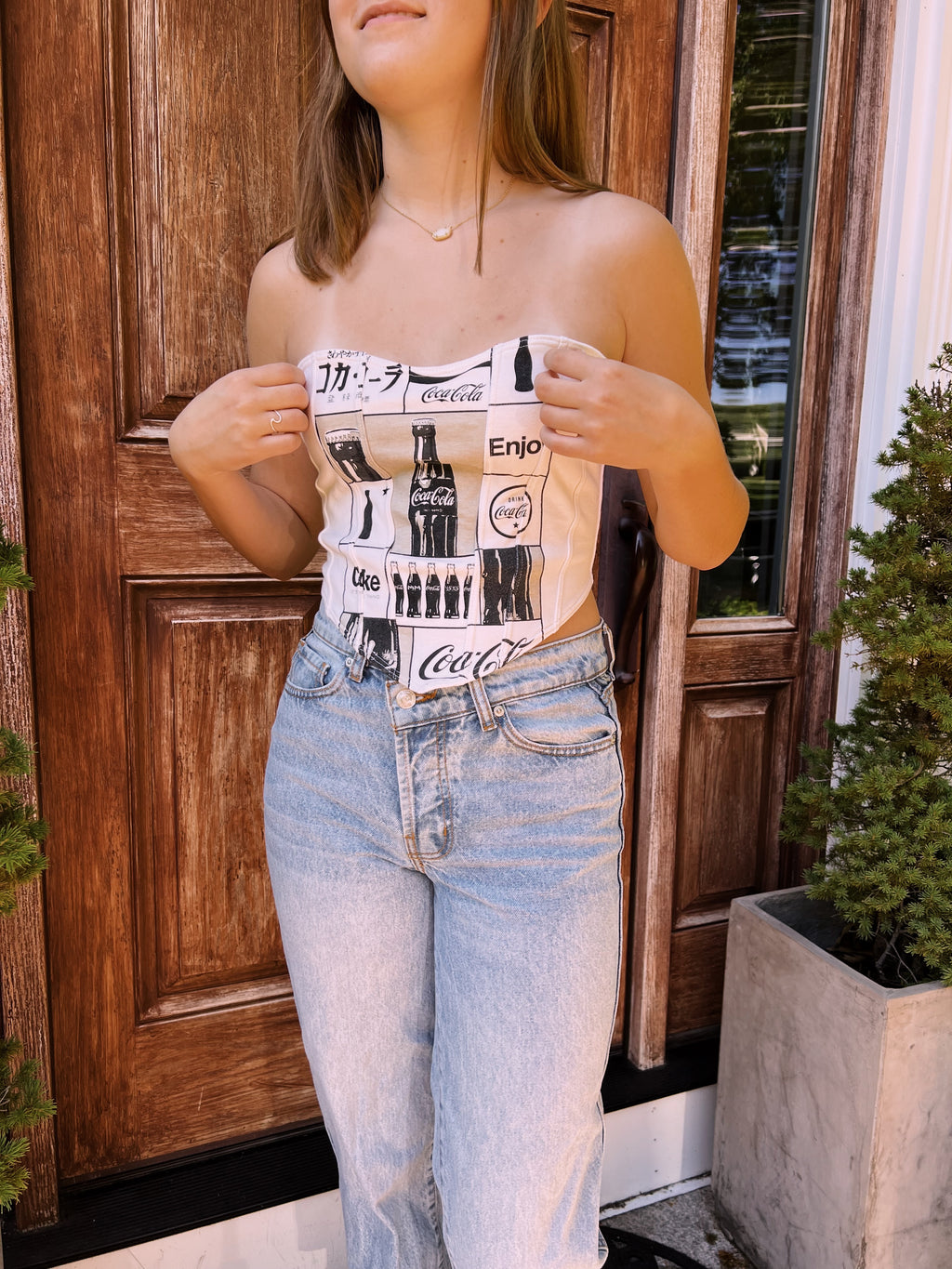 (M/L) Coca Cola Reworked Bustier