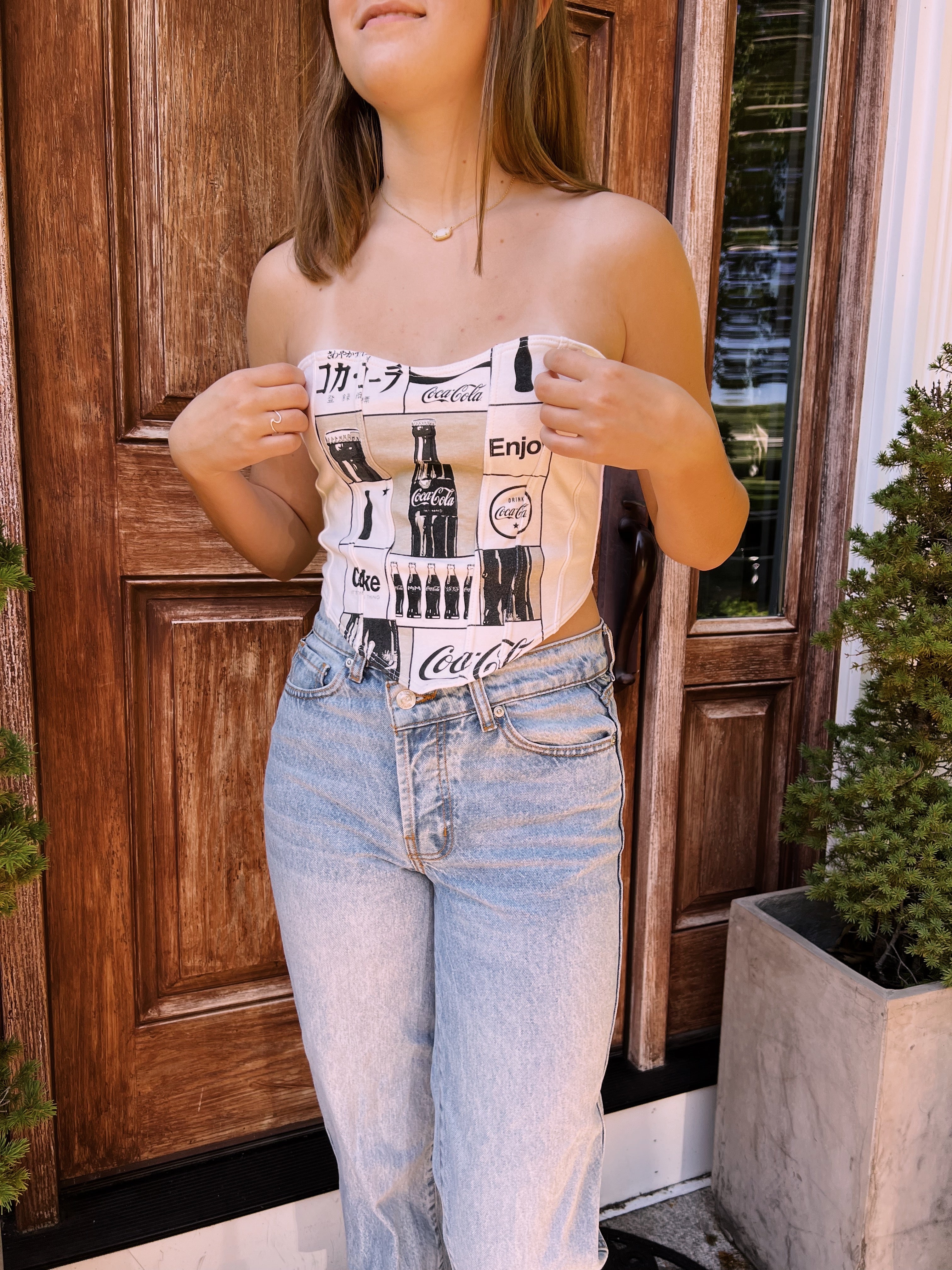 (M/L) Coca Cola Reworked Bustier