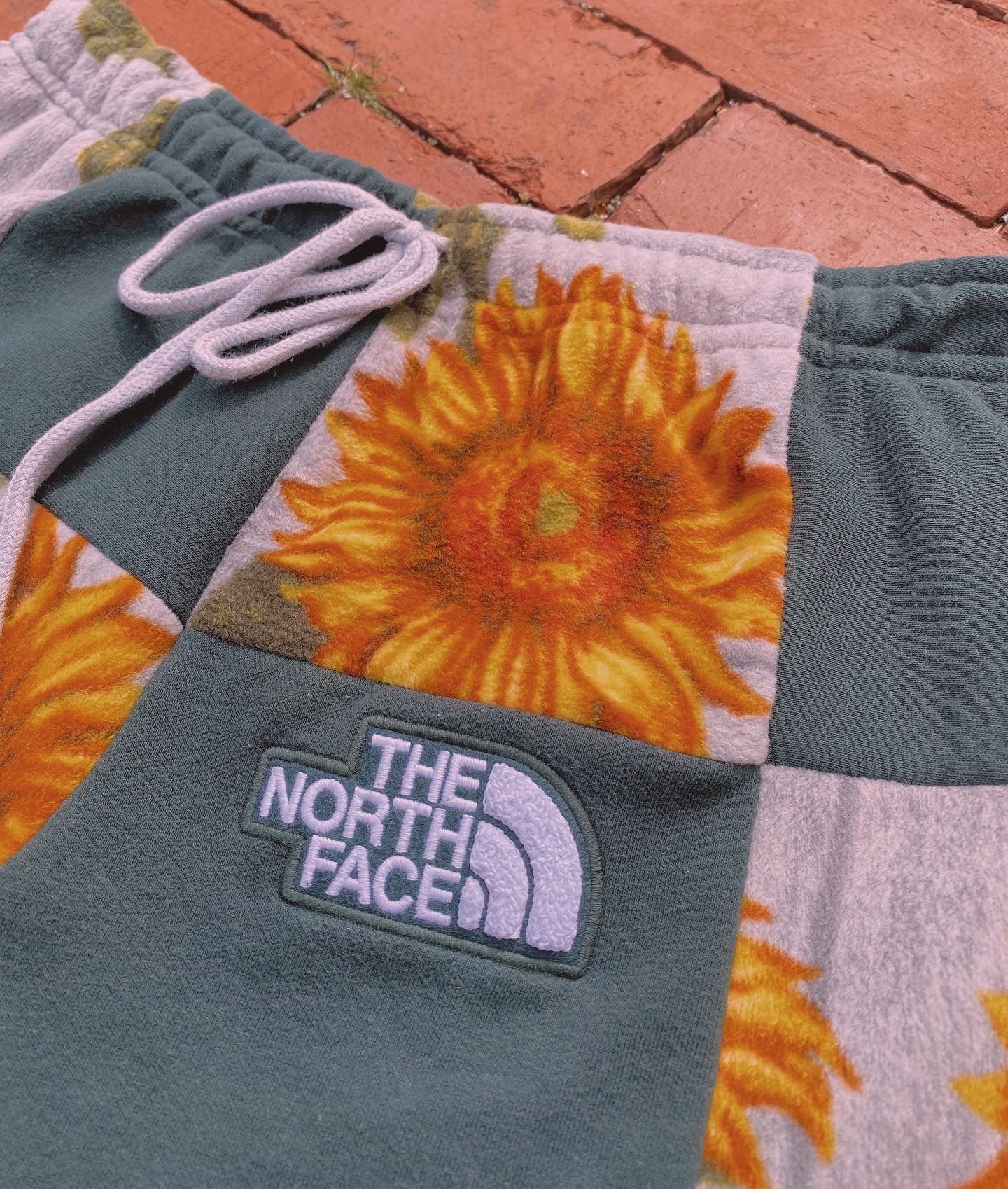 (S/M) Sunflower Reworked Shorts
