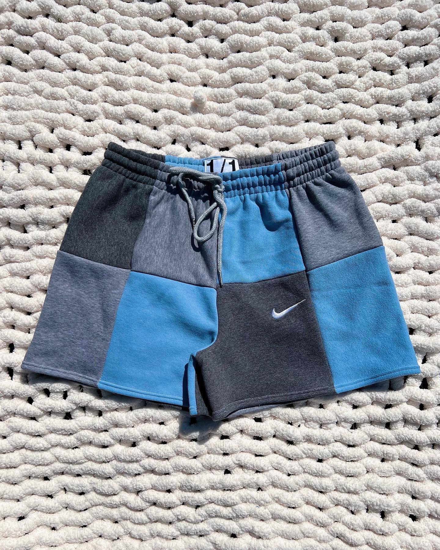 (S/M) Rain Drop Reworked Shorts