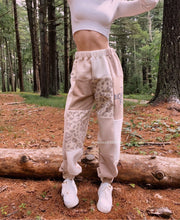 Load image into Gallery viewer, (S-L) Neutral Leopard Reworked Joggers
