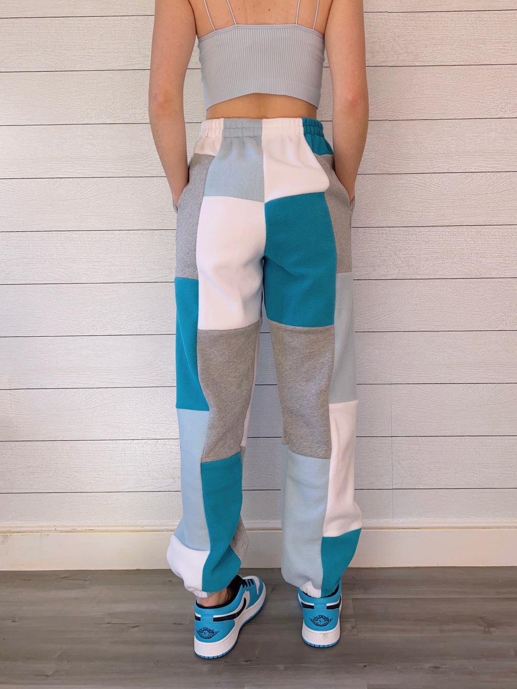(S/M) Sea Waves 1/1 Joggers