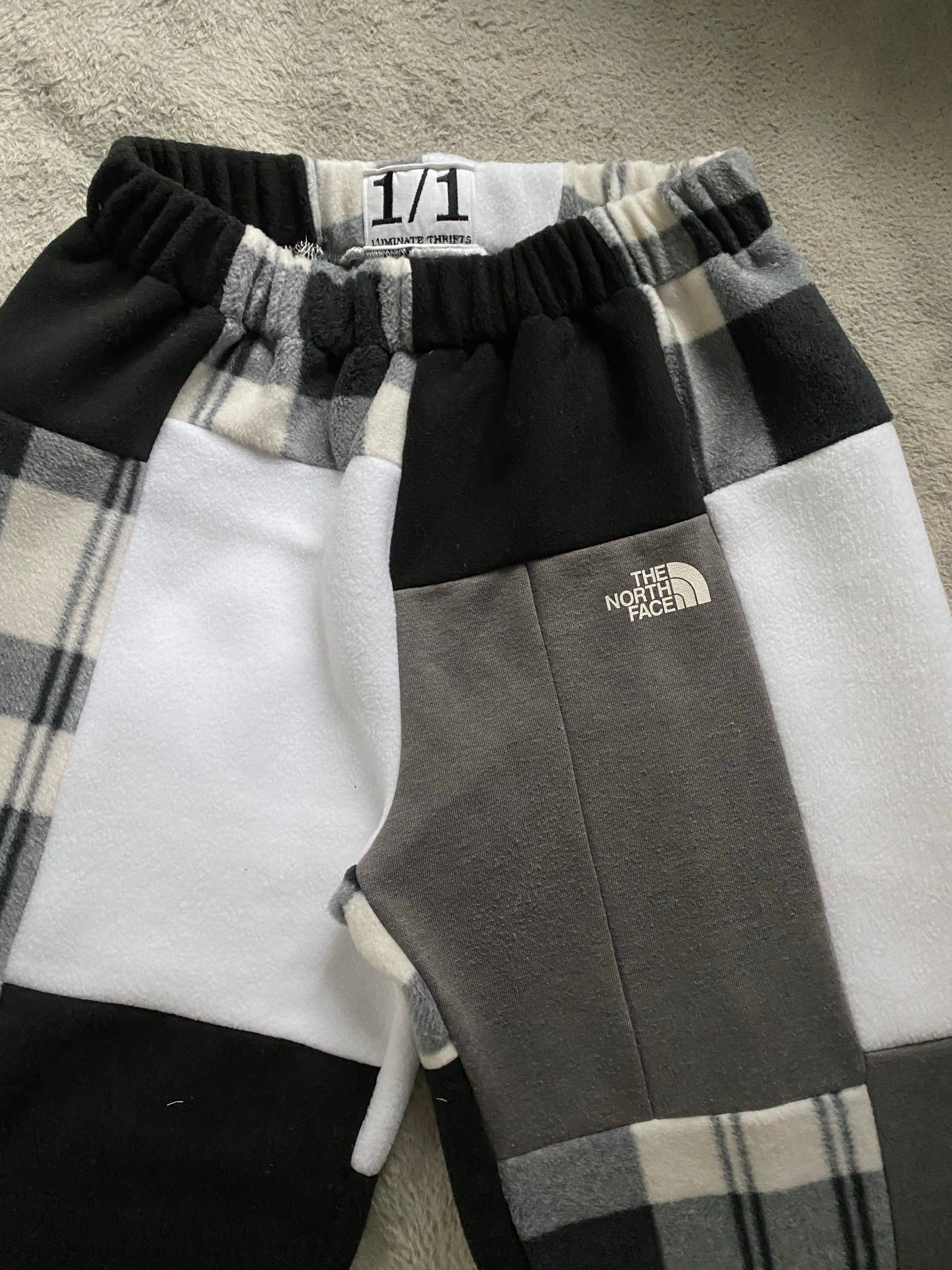 (XS-M) Diamond Flannel Reworked Joggers