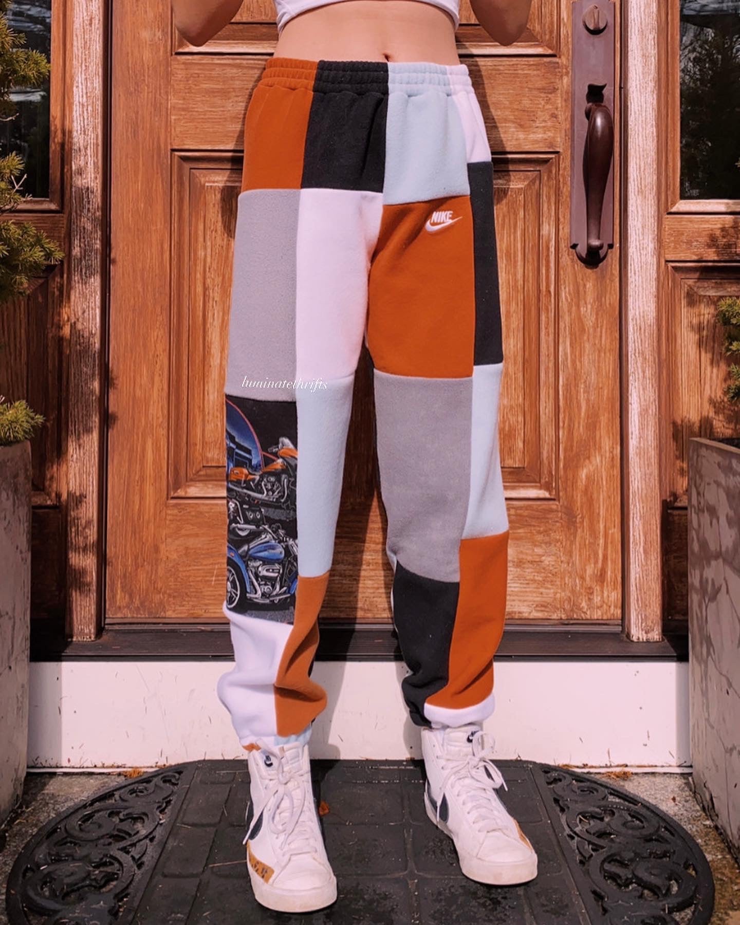 (M/L) Faster Than You Reworked Joggers