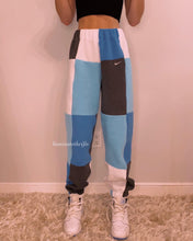 Load image into Gallery viewer, (XS-M) Glacier Sea Blue Reworked Joggers
