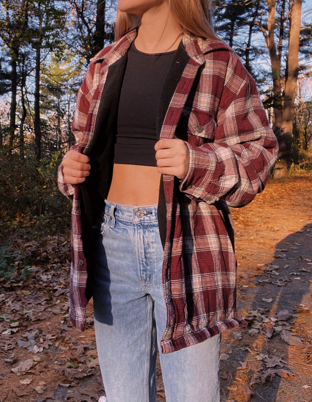 (L) Fleece Lined Flannel