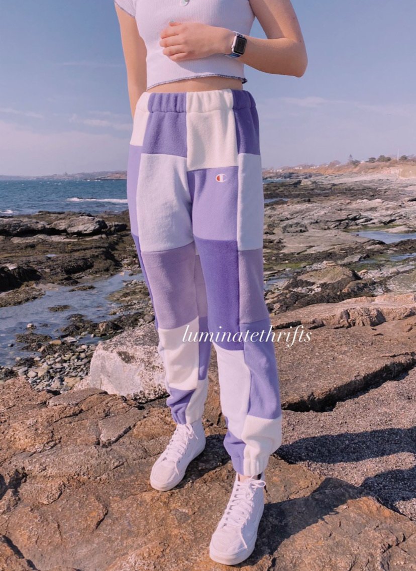 Purple Cloud Reworked Joggers