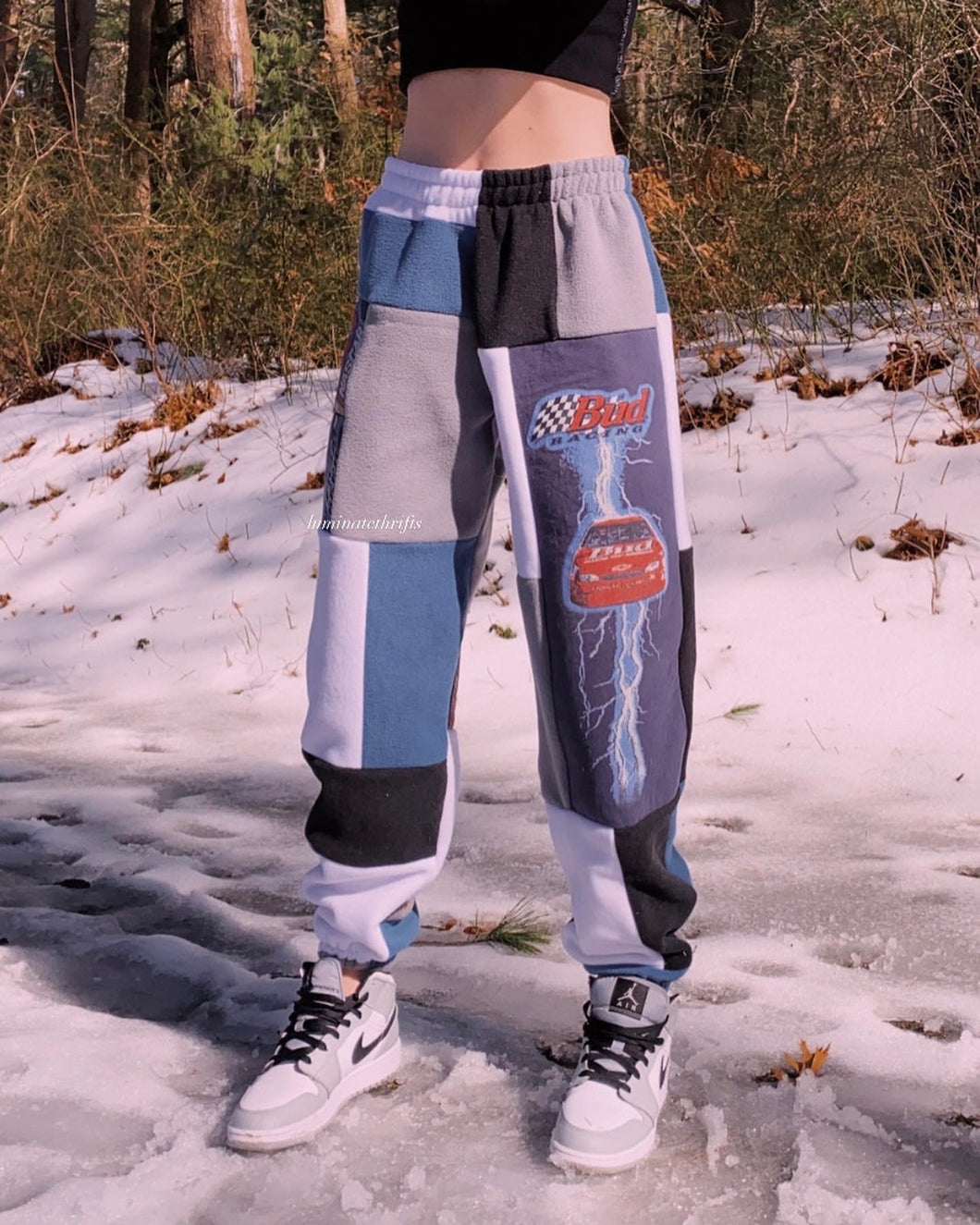 (S/M) Vintage Budlight Racing Joggers