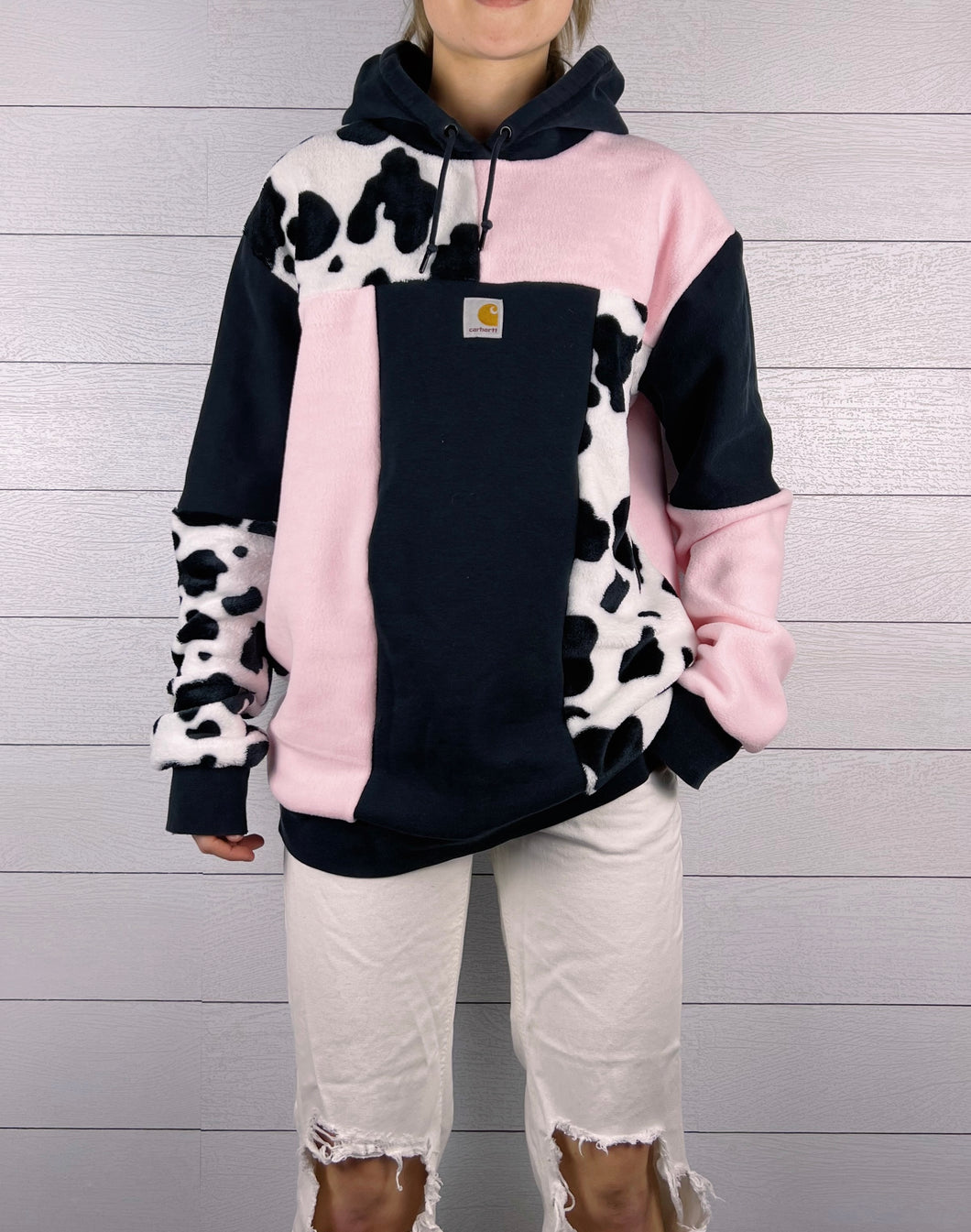 (L) Strawberry Cow 1/1 Hoodie