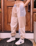 (M/L) Rustic Leopard Reworked Joggers