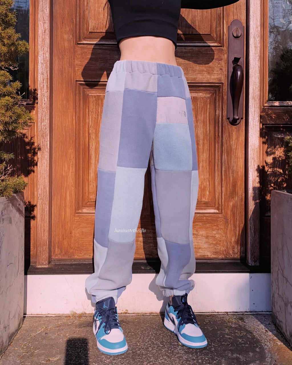 (S/M) Seafoam Reworked Joggers