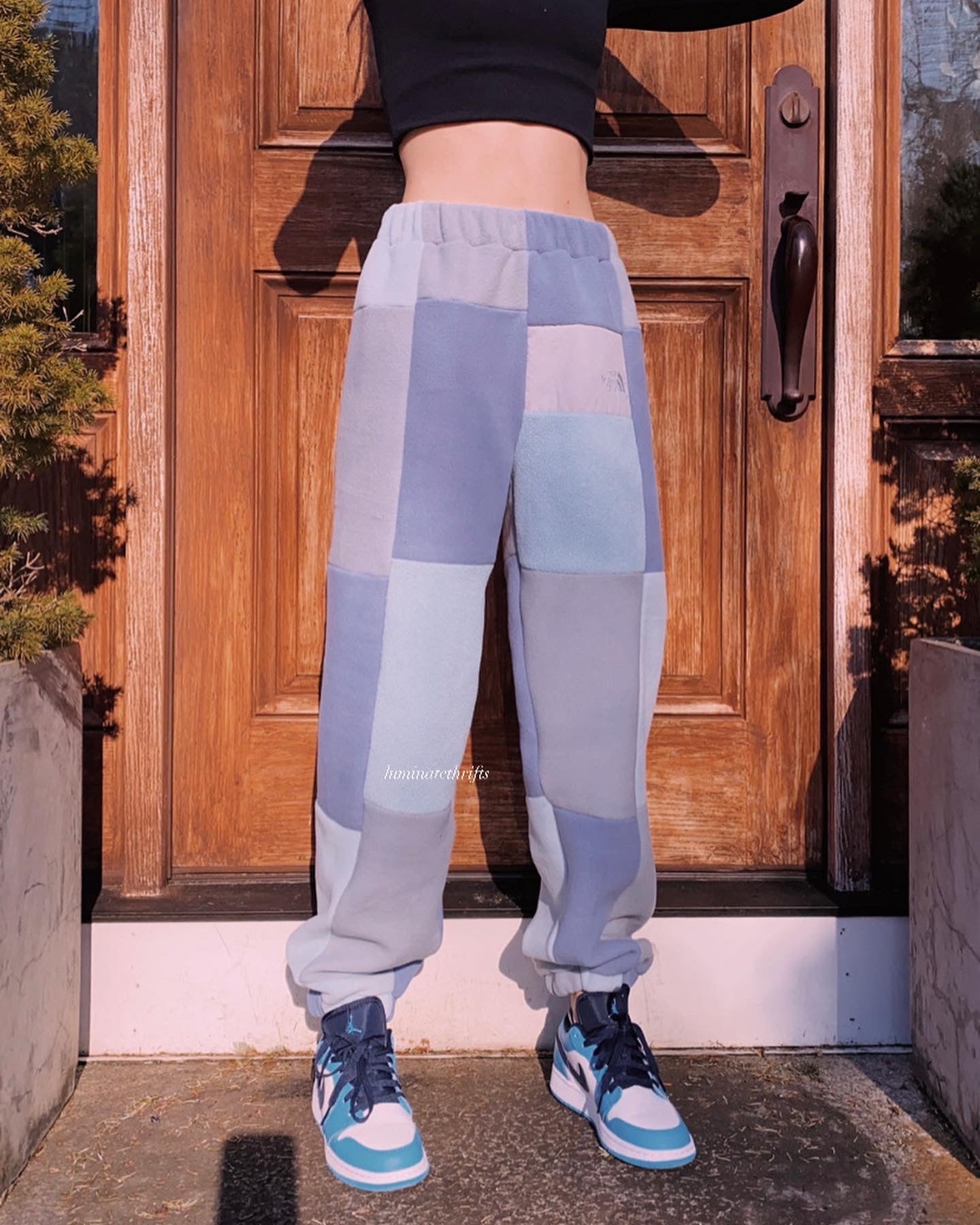 (S/M) Seafoam Reworked Joggers