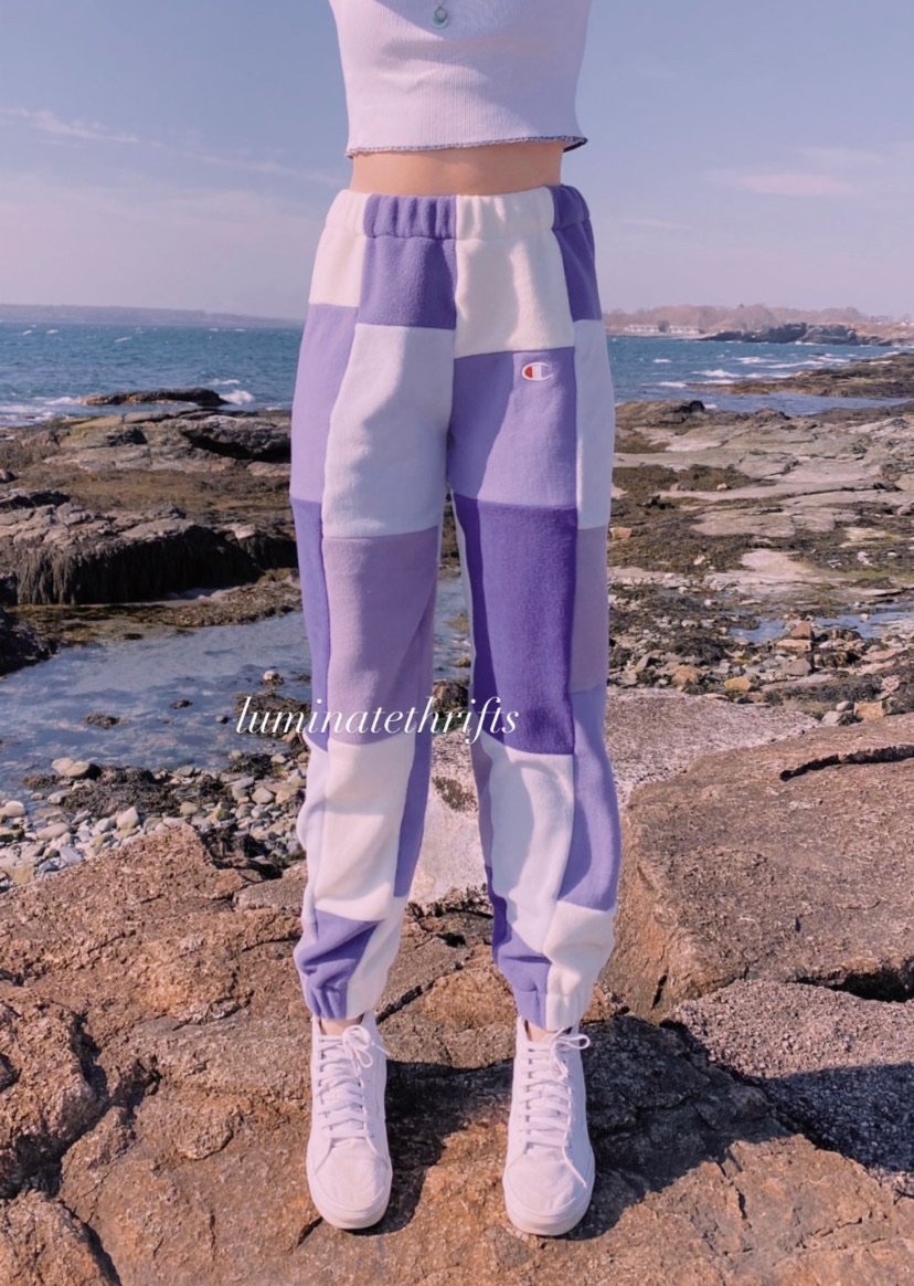 Purple Cloud Reworked Joggers