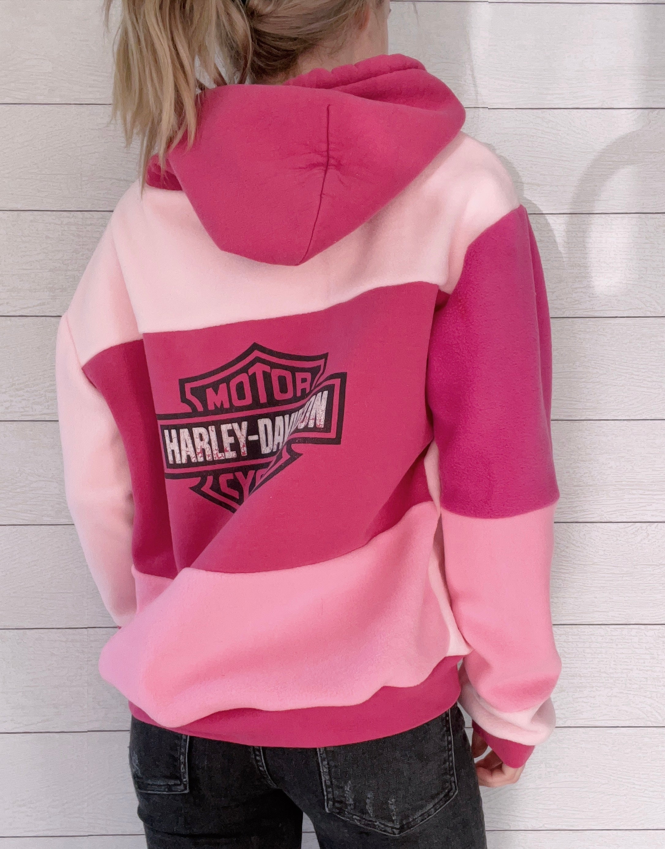(L) Tulip Pink 1/1 Hoodie