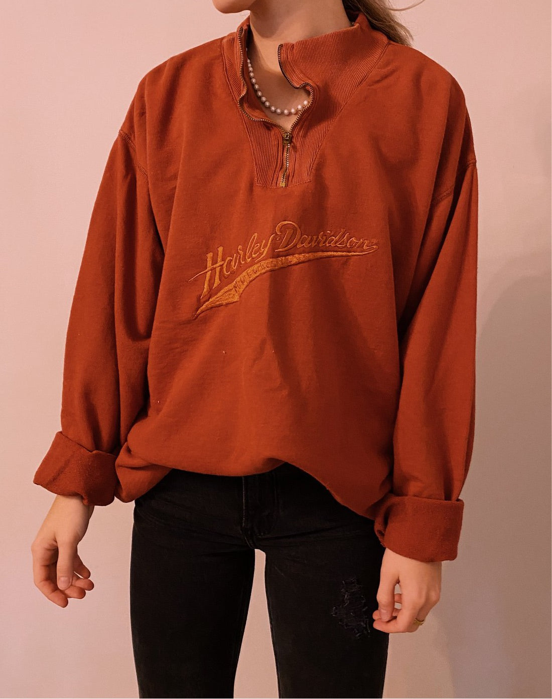 Harley Davidson Quarter Zip