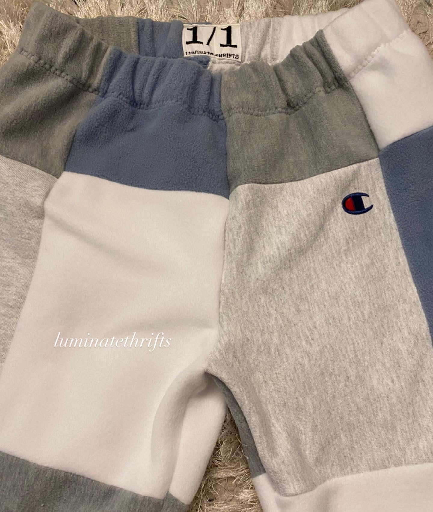 (M-XL) Rain Cloud Reworked Joggers