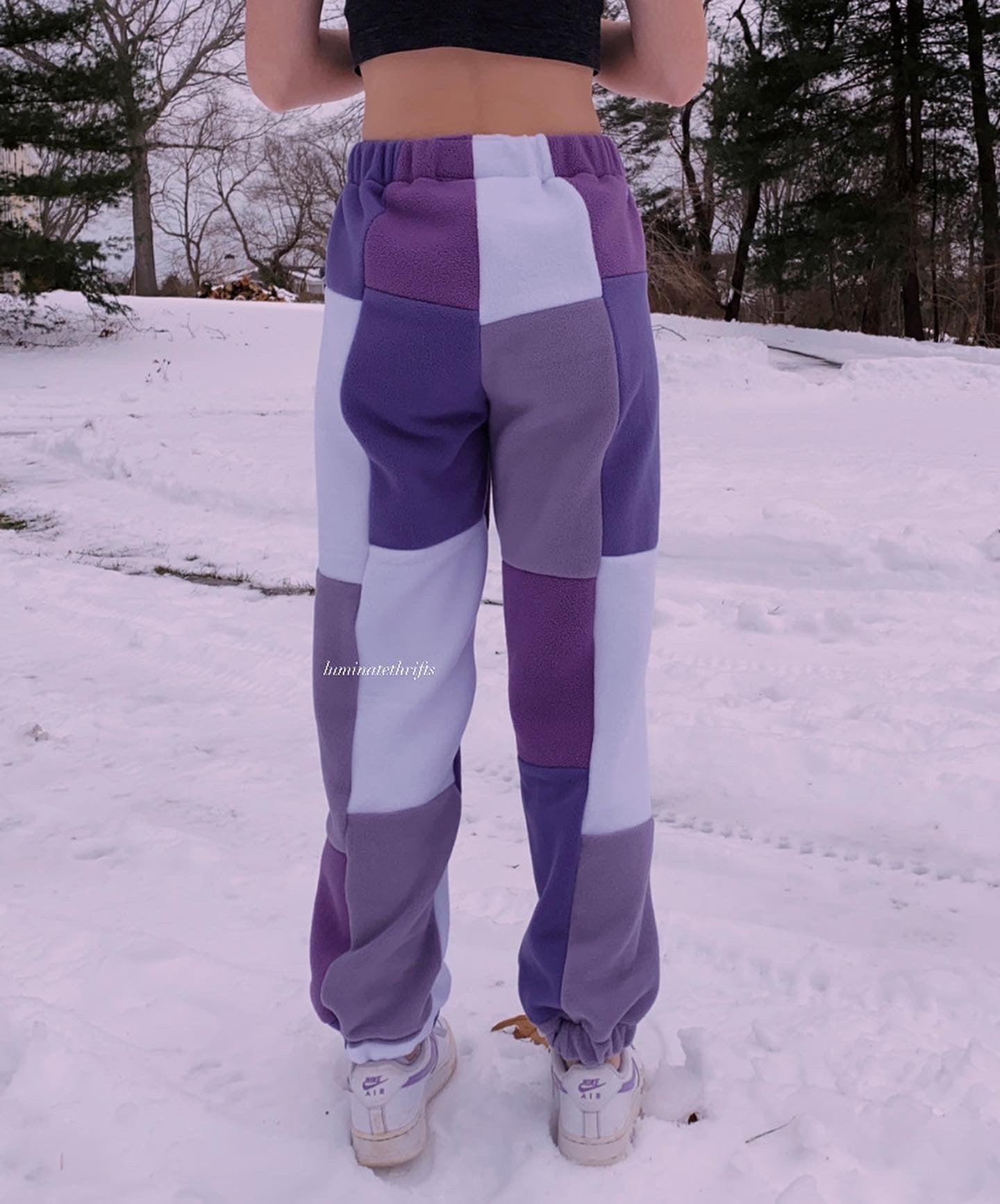 (XS/S) Grape Reworked Joggers