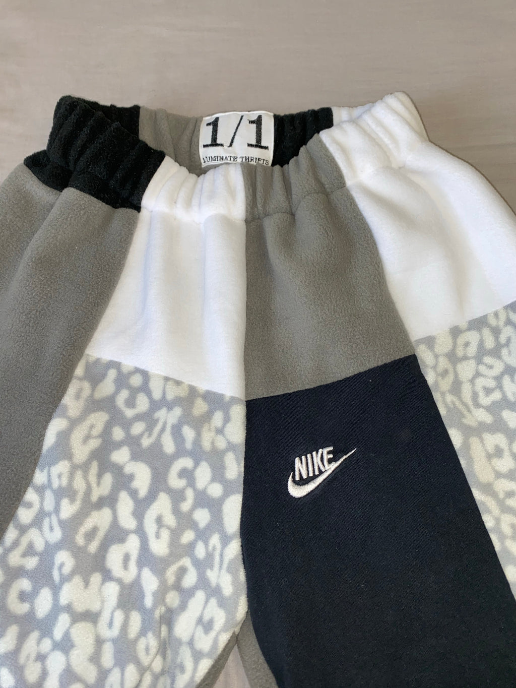 Diamond Special Edition Leopard Print Reworked Joggers