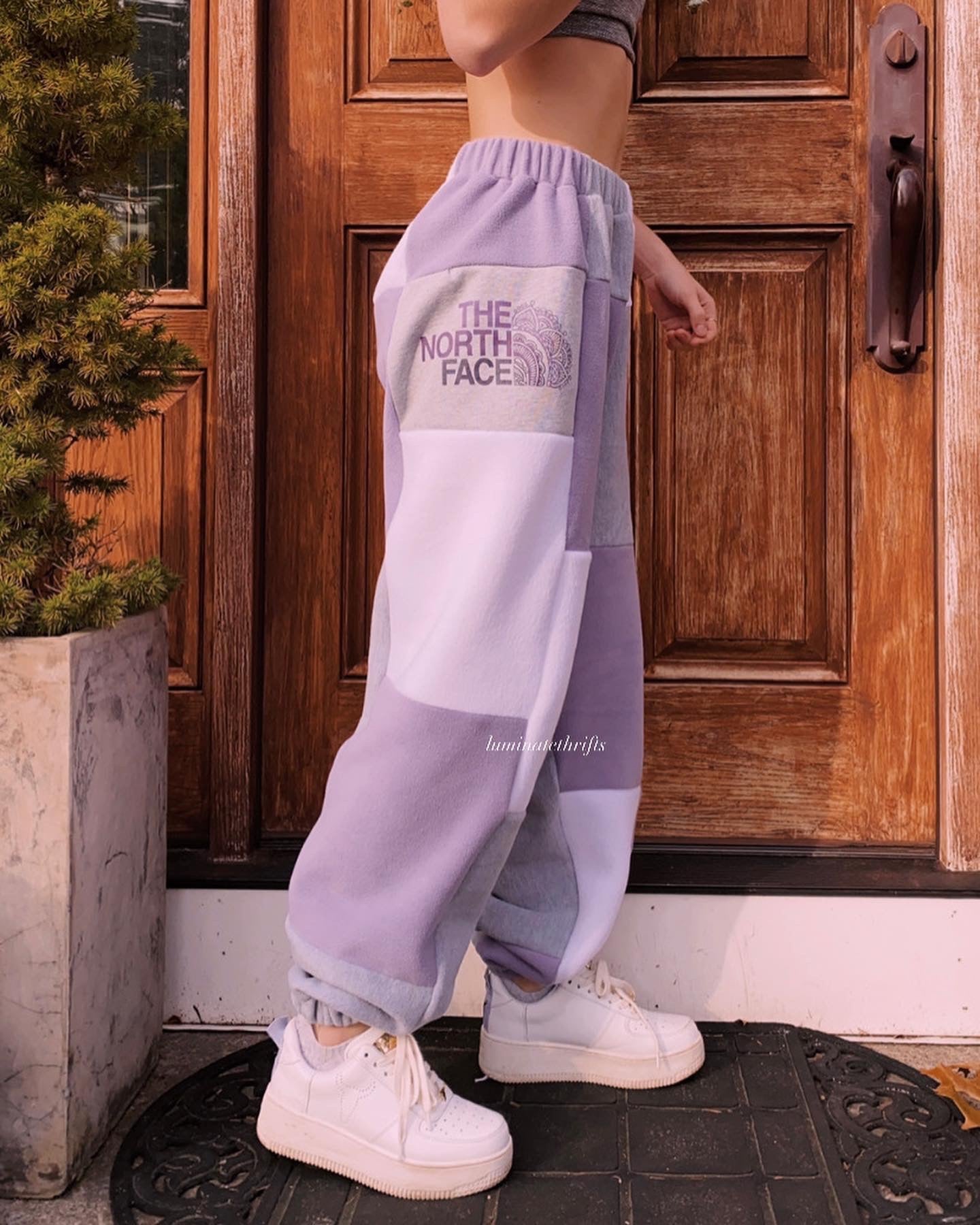 (M/L) Purple Cloud Reworked Joggers