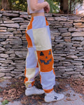 (XS-M) Pumpkin Candy Corn Reworked Joggers