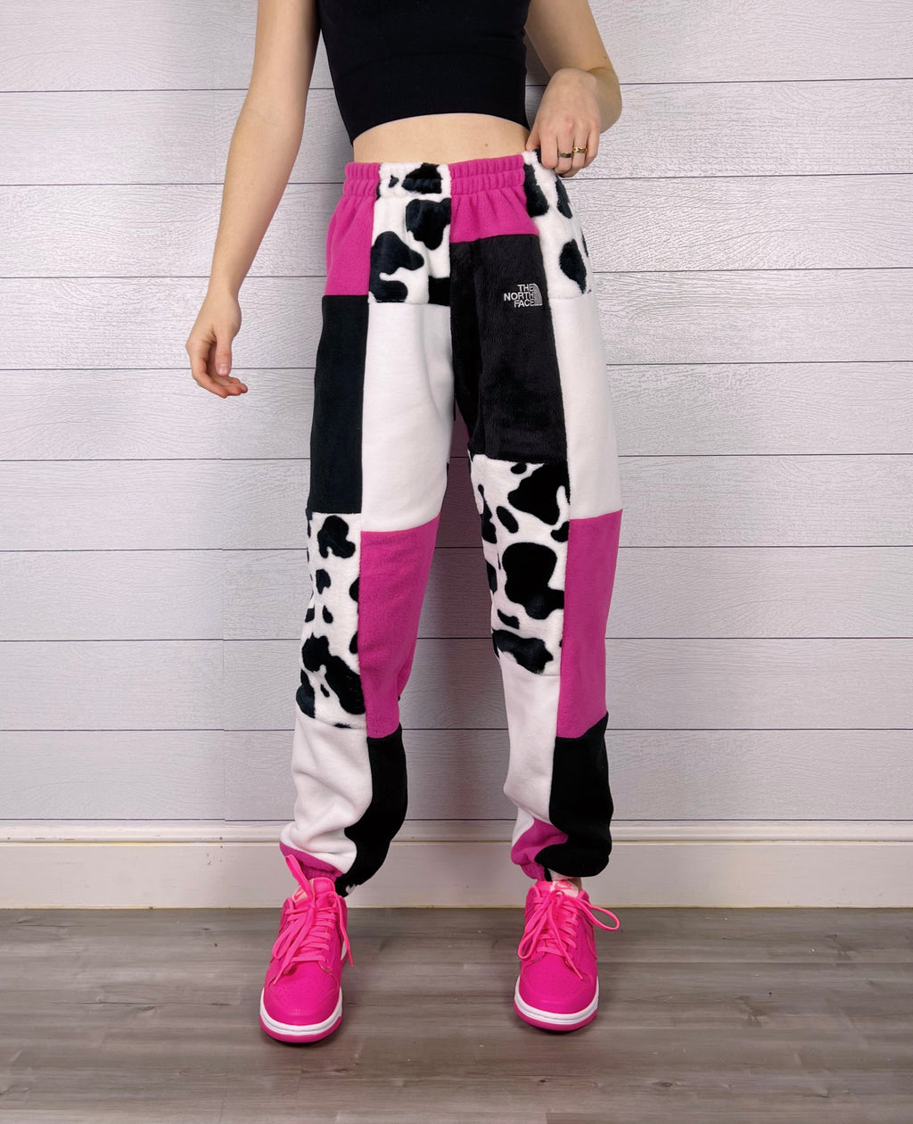 (S/M) Raspberry Cow 1/1 Joggers