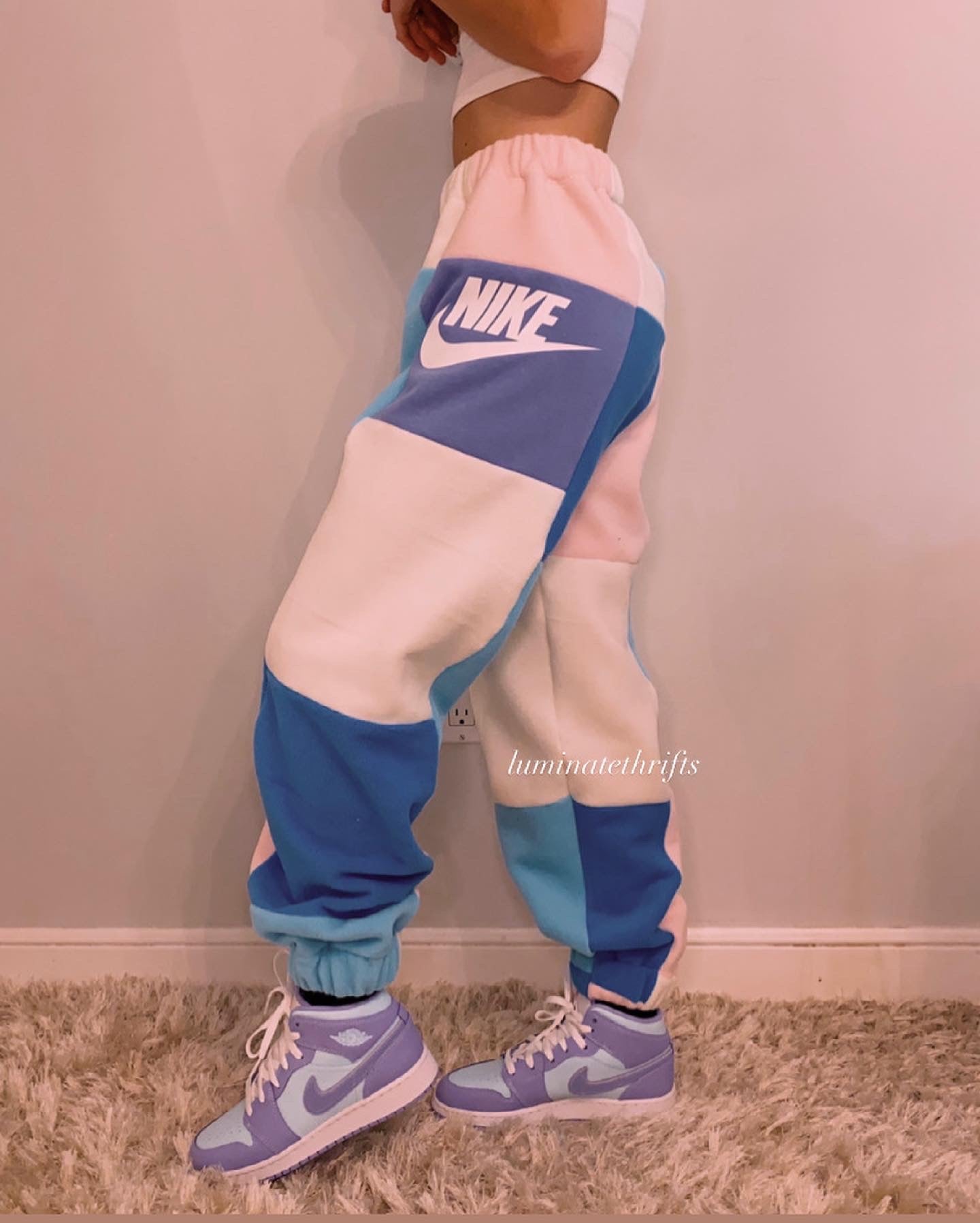 (S-M) Cotton Candy Reworked Joggers