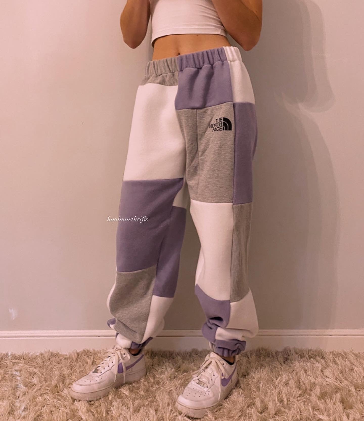 (M/L) Purple Cloud Reworked Joggers
