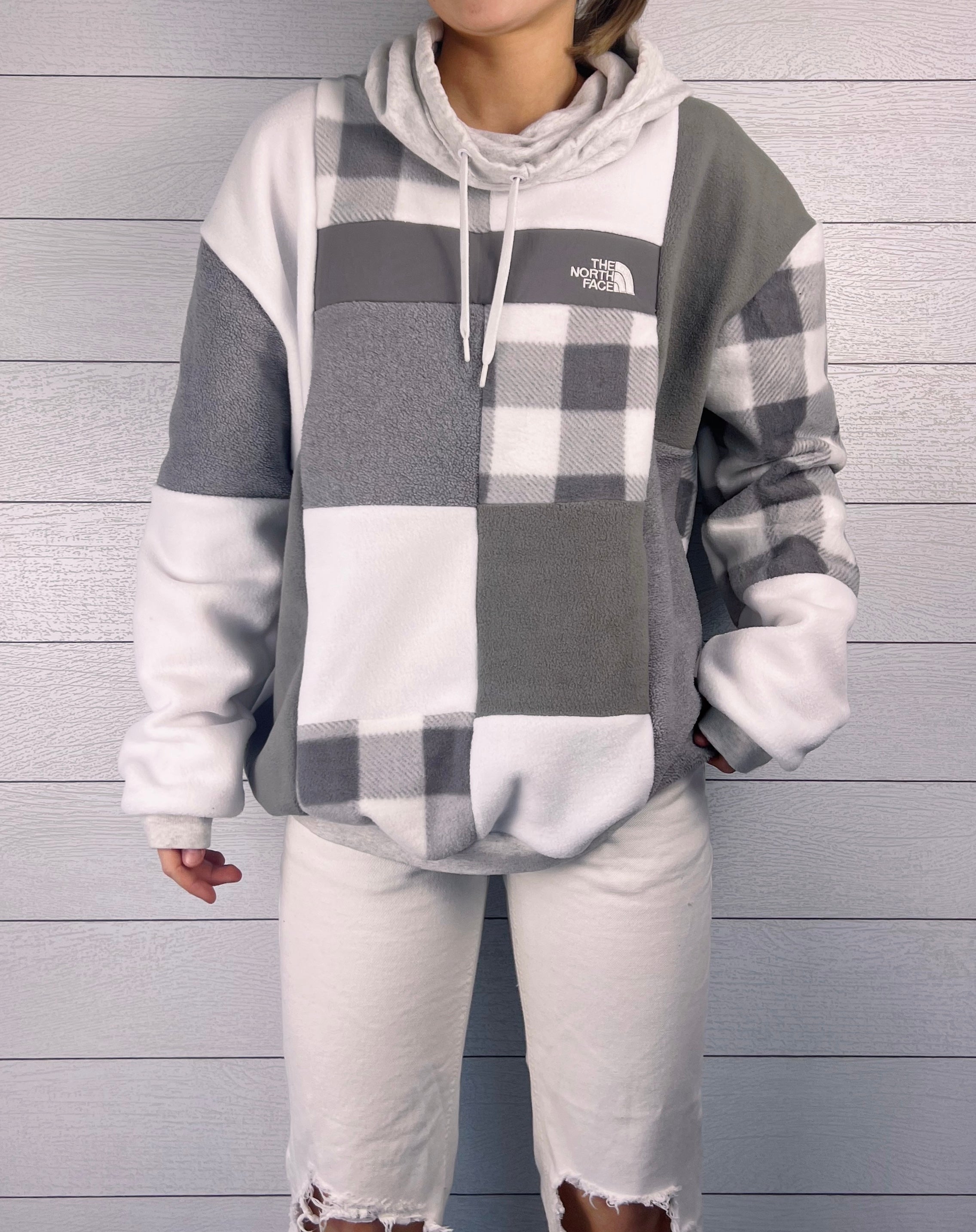 (L) Ash Flannel 1/1 Hoodie