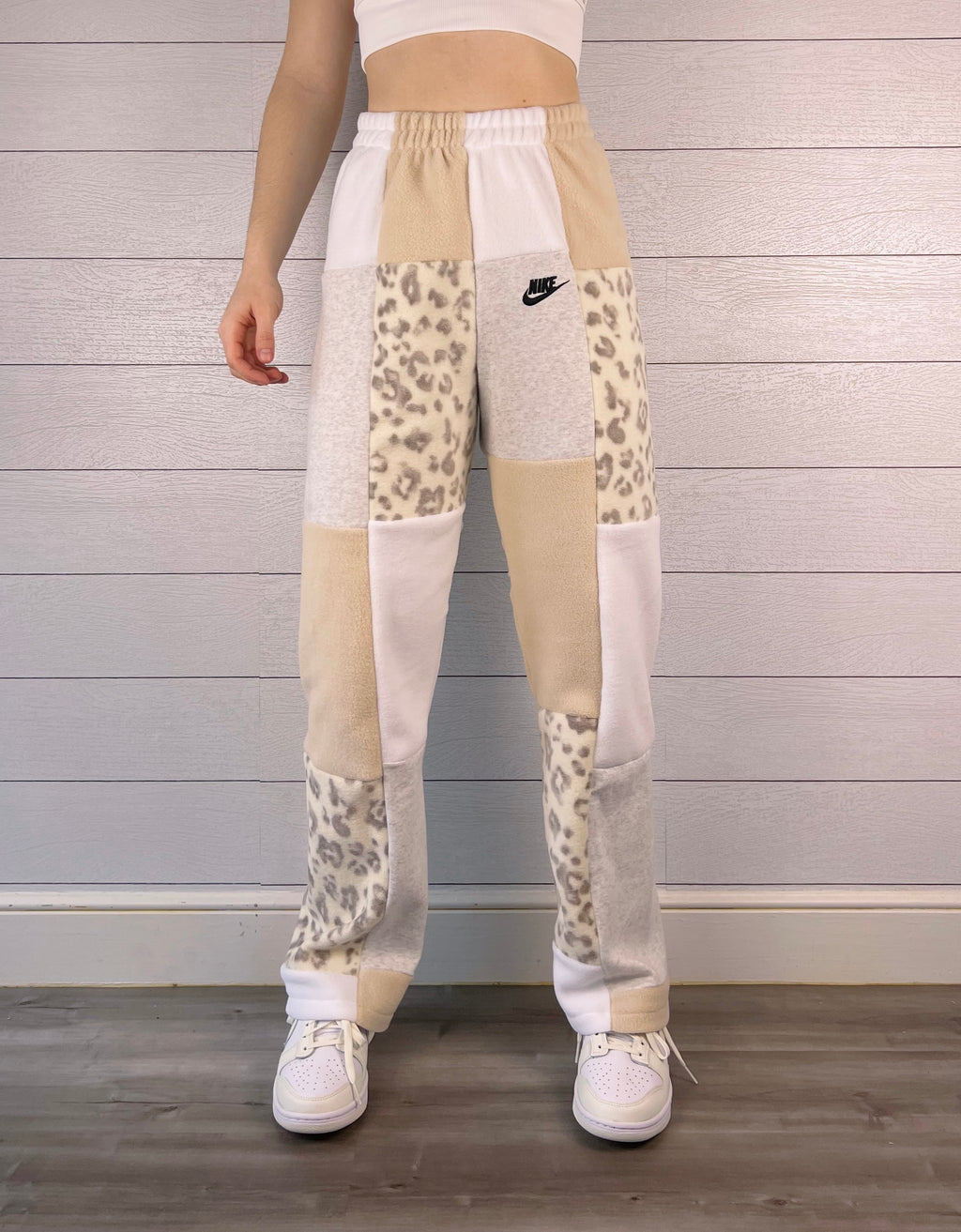 (XS/S) Neutral Leopard 1/1 Sweatpants