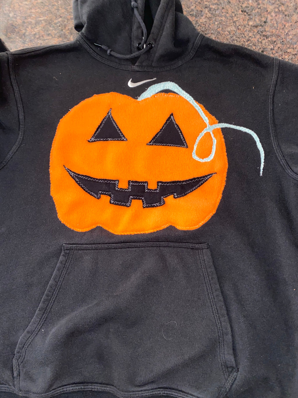 (M/L) Jack O’ Lantern Reworked Hoodie