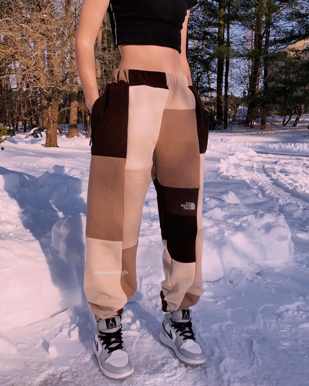 (S/M) Hot Chocolate Reworked Joggers